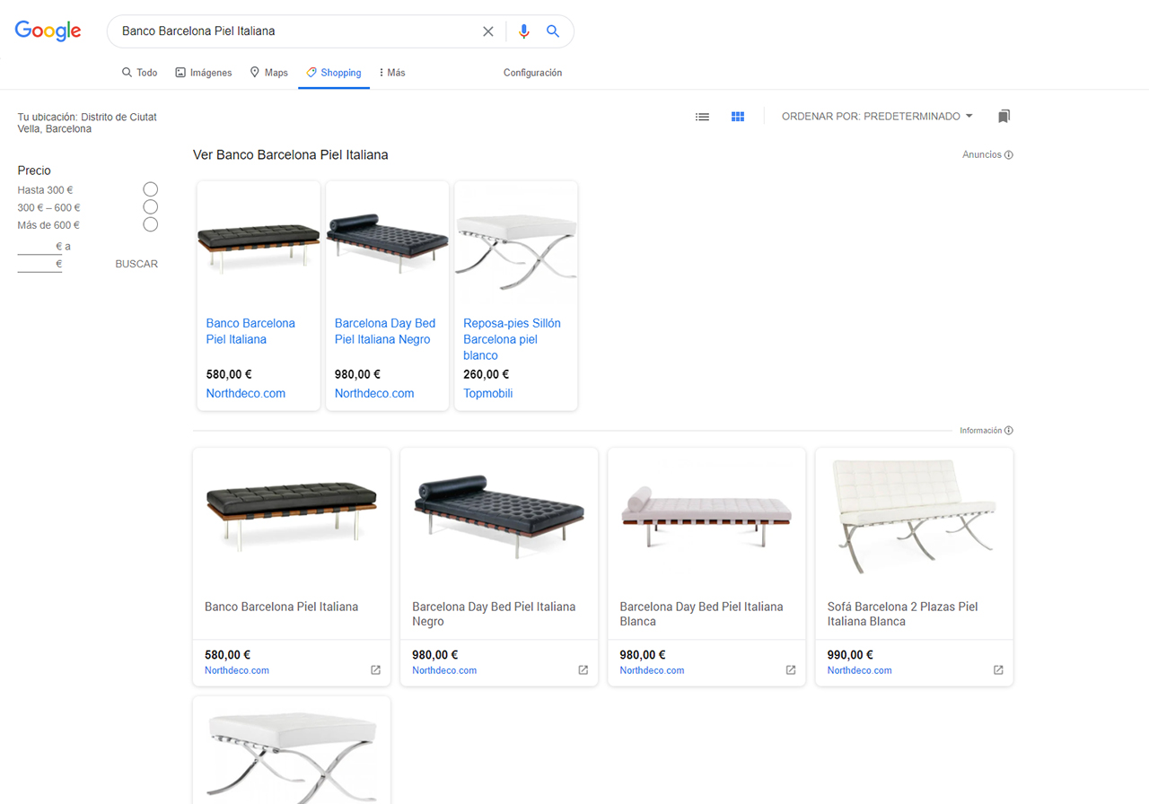 seo google shopping